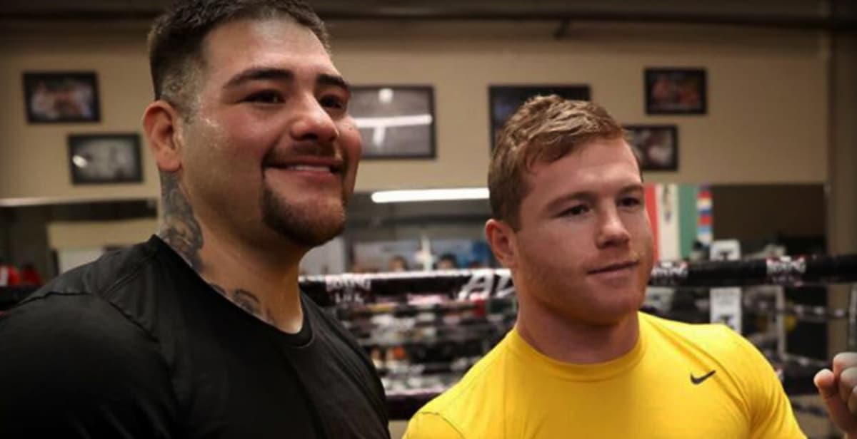 Andy Ruiz presume que bajó 65 libras: “Quiero ser como Canelo”