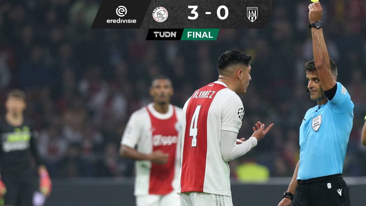 Edson Álvarez es titular y juega los 90 en goliza del Ajax