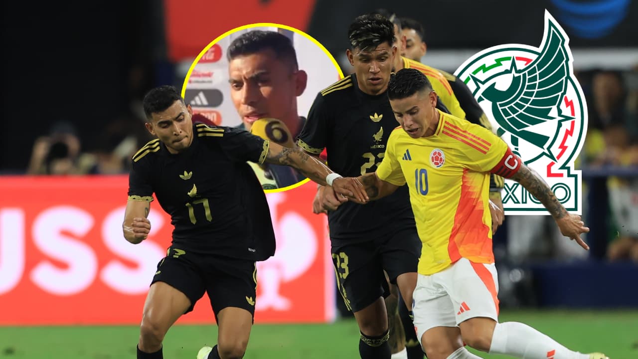 Orbelín pide "aceptar la realidad" del Tri tras perder ante Colombia