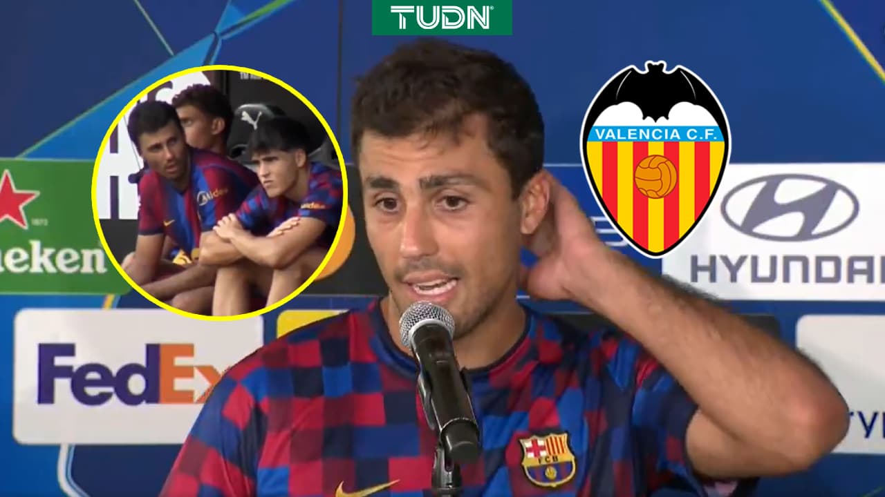 Rodri se disculpa con el Valencia tras ser captado criticando al equipo