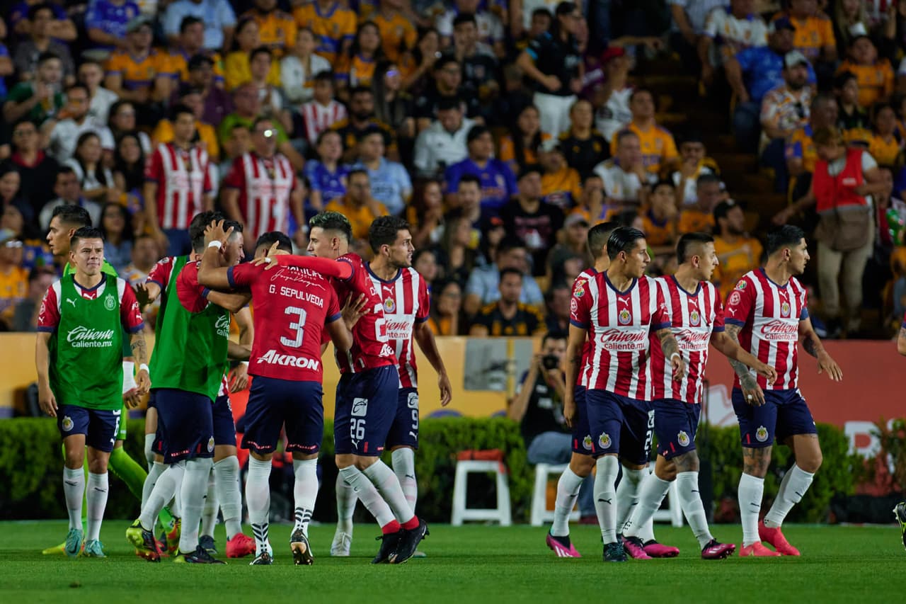 Chivas Rayadas de Guadalajara vuelven a hacerse fuertes de visita y logran su sexta victoria del torneo y arrebata el invicto a Tigres de la UANL en El Volcán tras el partido de la jornada 9 del Clausura 2023.