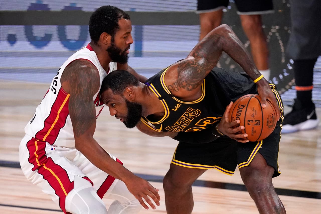 Los Lakers ganan 124-114 al Heat y lideran la serie 2-0 | Anthony Davis y LeBron James fueron los máximos anotadores del segundo juego de las Finales 2020.