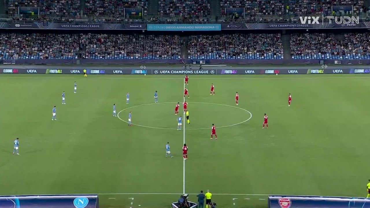 ¡PARTIDAZO DE CHAMPIONS! Napoli vs Arsenal EN VIVO: sigue aquí el duelo europeo