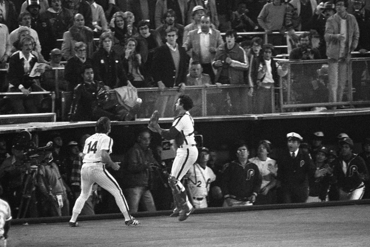 Una jugada emblemática de la Serie Mundial de 1980.