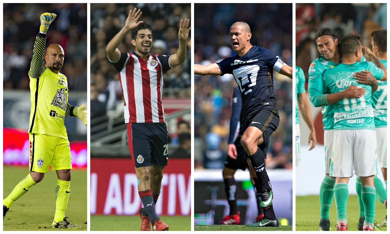 La segunda jornada de la Liga MX se ha ido y dejó pinceladas futbolísticas para todos y a un grupo de futbolistas que se destacó. Te dejamos a los mejores jugadores del fin de semana.