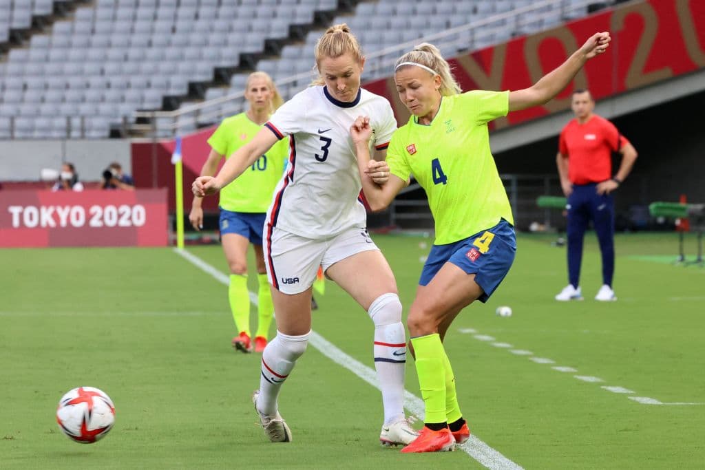 Estados Unidos y Suecia protestan en su debut de Tokyo 2020