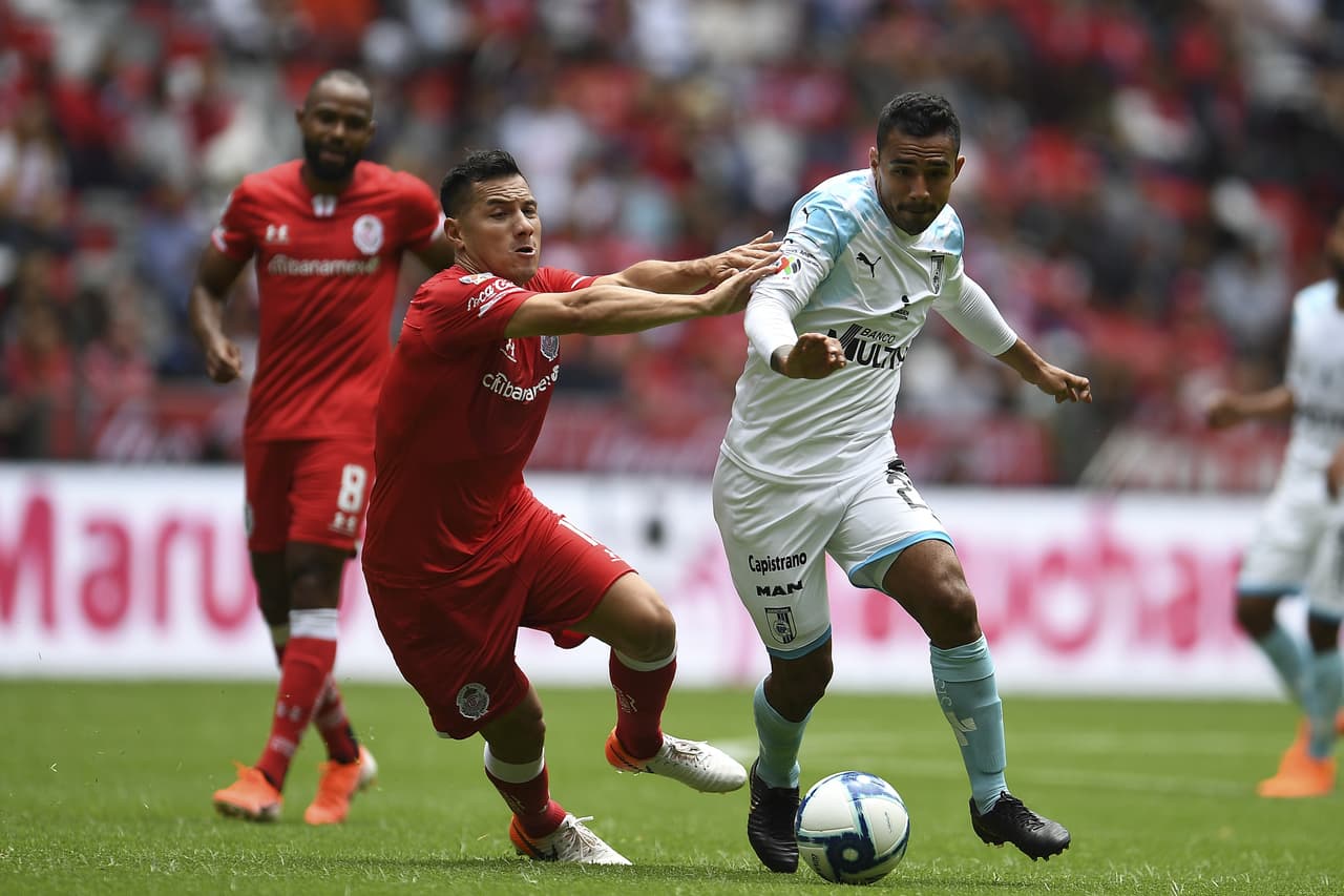 Partido correspondiente a la Jornada 1 del Apertura 2019 en el que el Querétaro se impuso 0-2 al Toluca en el Nemesio Diez.
<br>