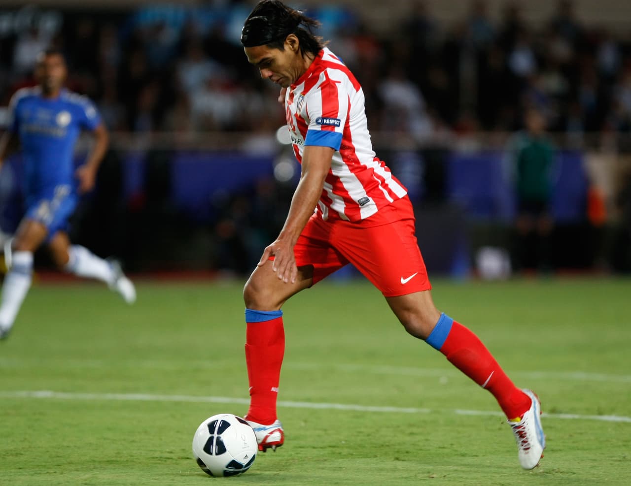 Desde el minuto 6 comenzó la faena del 'Tigre', un jugador que para el Simeone fue fundamental en su inicio como entrenador del Atlético.