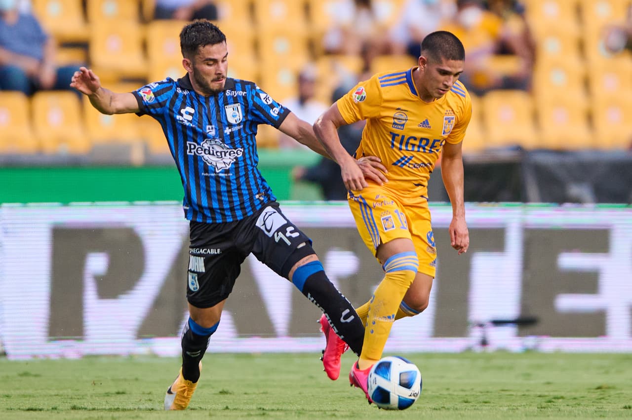 El doblete de Nico López y el gol de Florian Thauvain hacen que la afición tigre vuelva a ilusionarse con un título y golean 3-0 a Querétaro.