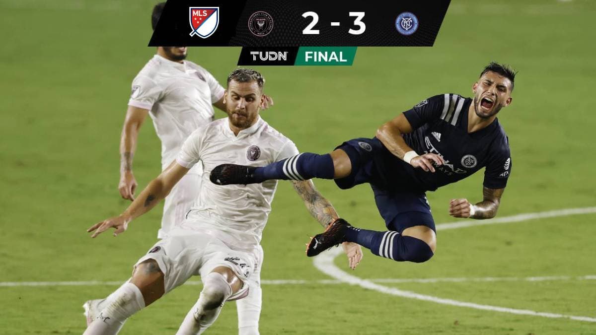 Pizarro juega los 90' en derrota de Inter Miami ante NYCFC