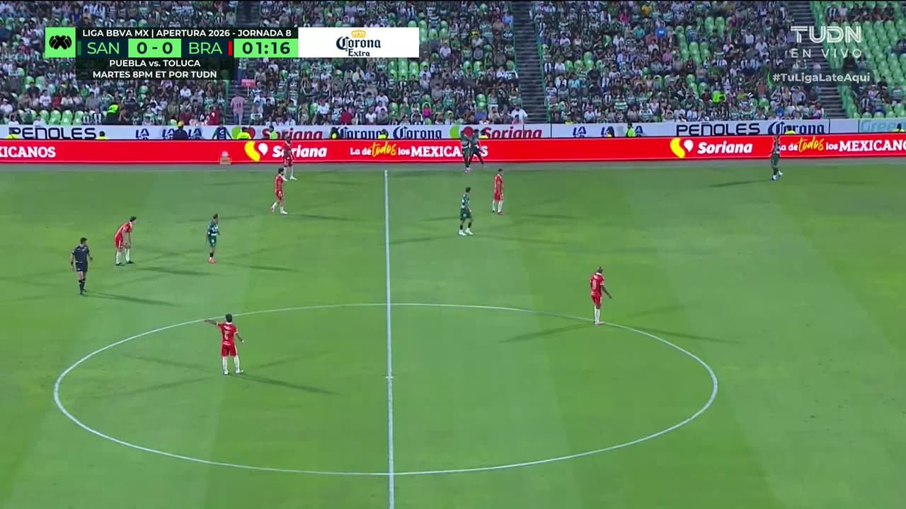¡TIRO ATAJADO! disparo por Óscar Estupiñán.