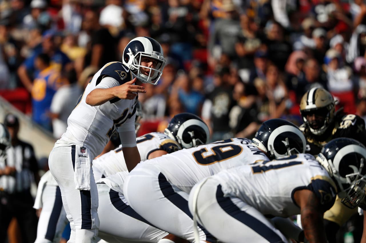 El estelar quarterback Jared Goff guía una vez más a los LA Rams a un sólido comienzo de temporada con su 2-0.