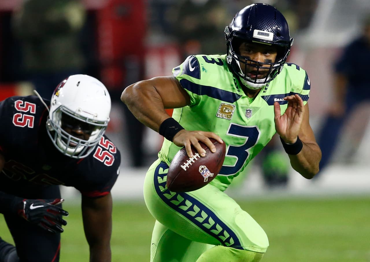 Seattle ganó en Arizona inspirado por Russell Wilson