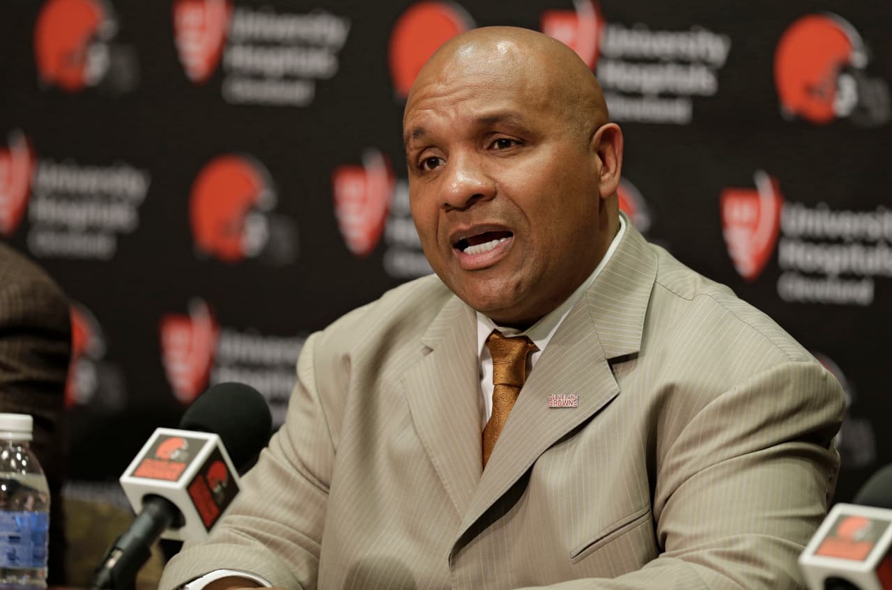 Hue Jackson está orgulloso de la dirección que está tomando la franquicia de los Browns