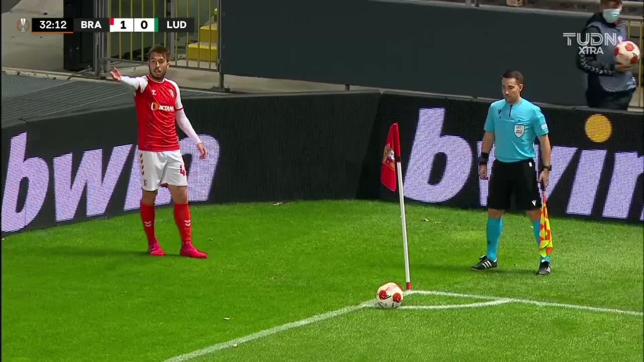 ¡GOL!  anota para Ludogorets Razgrad. Pieros Sotiriou