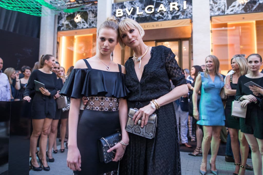 Su hija Cosima Auermann también siguió los pasos de su madre.