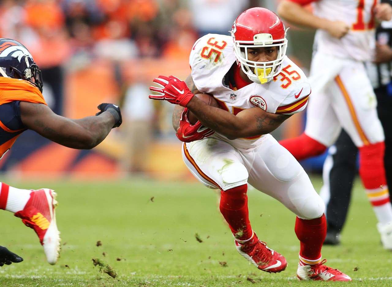 3. Charcandrick West, RB, Kansas City Chiefs.- 28.10 puntos.