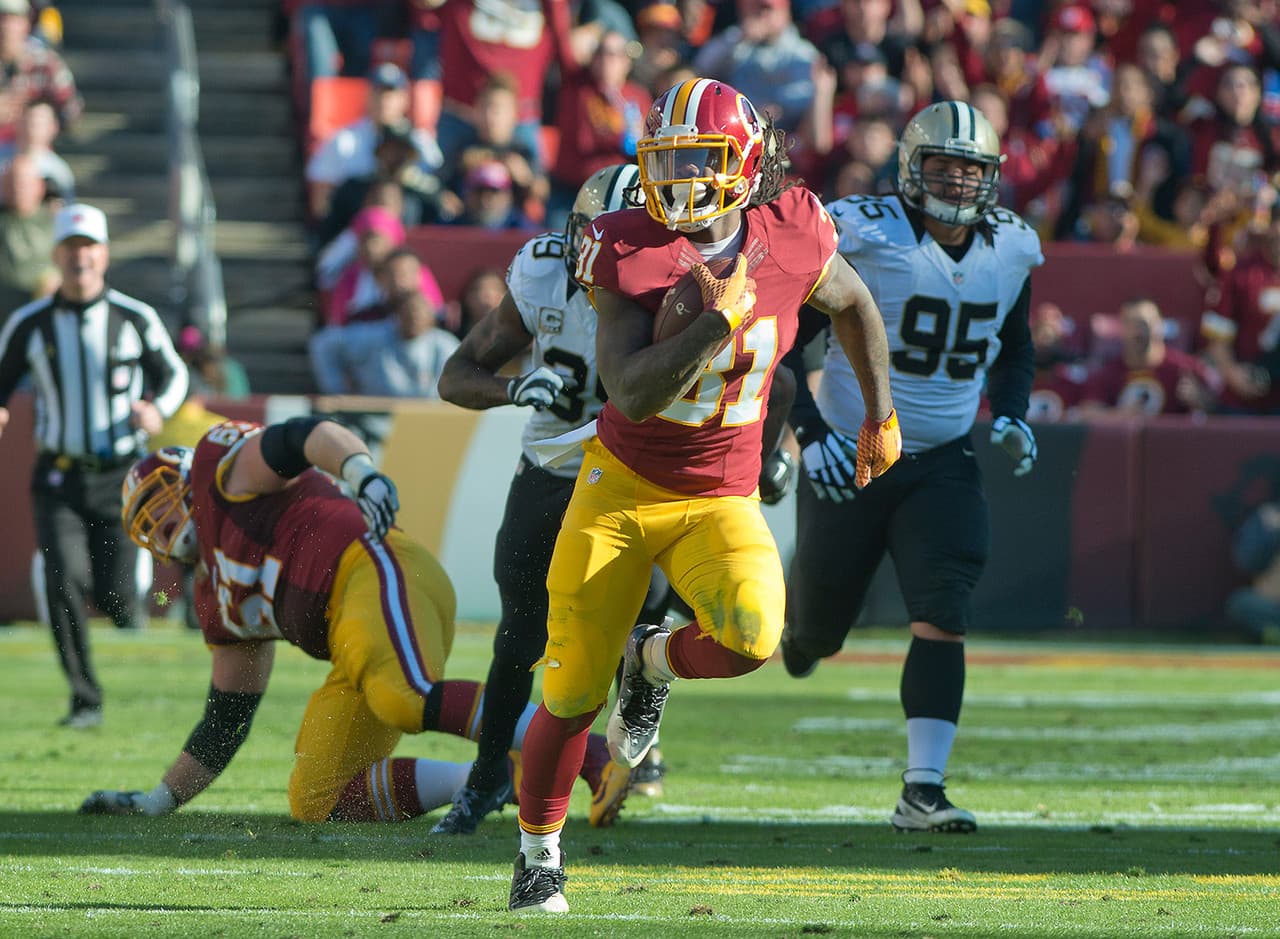 8. Matt Jones, RB, Washington Redskins.- 24.7 puntos.