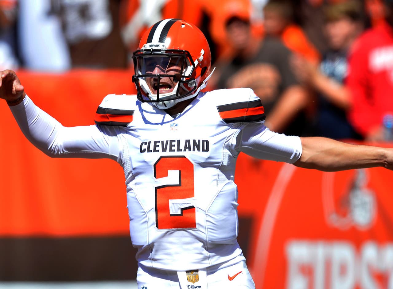 23. Johnny Manziel, WR, Cleveland Browns.- 16.58 puntos.
