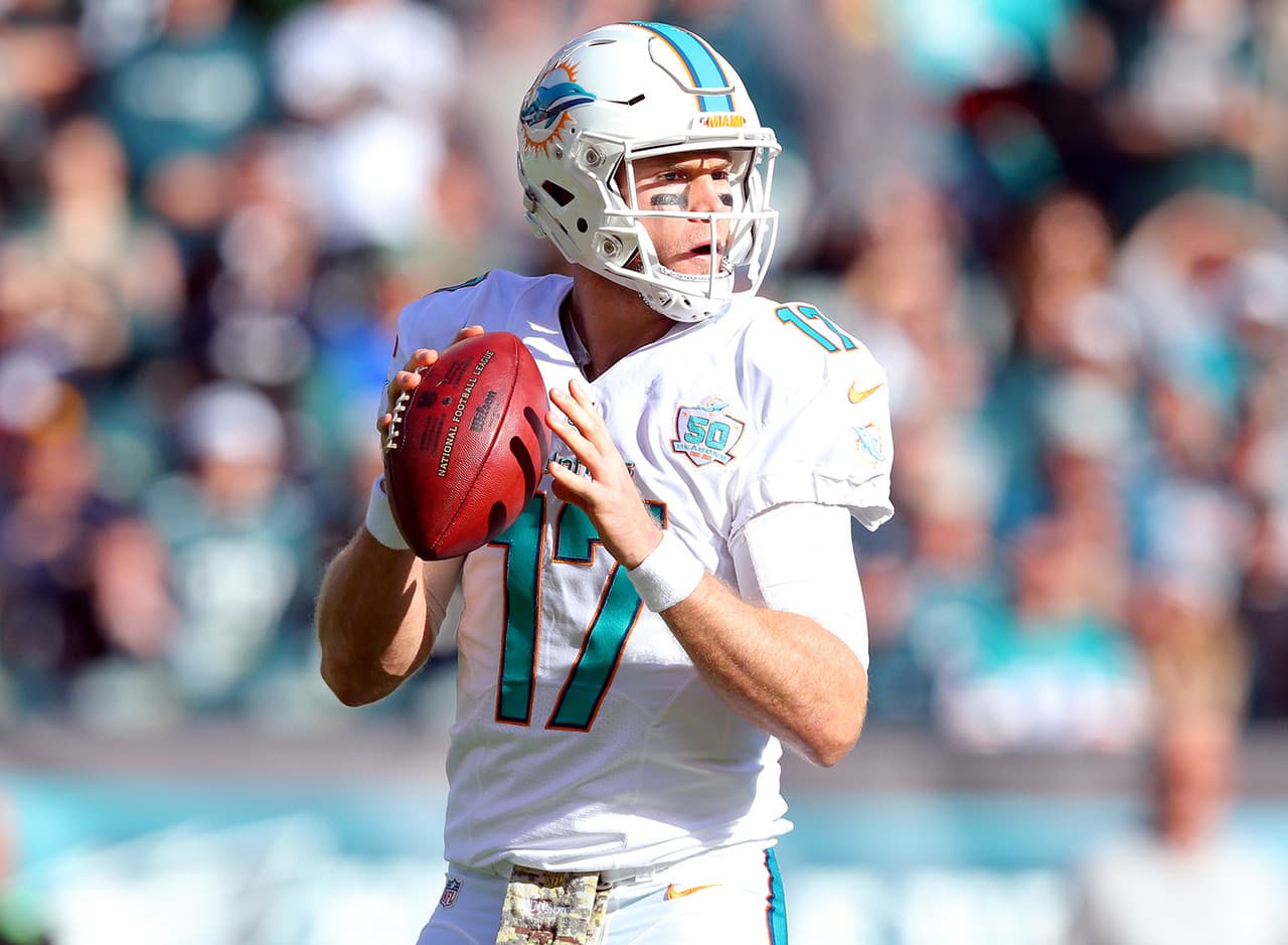 24. Ryan Tannehill, QB, Miami Dolphins.- 16.48 puntos.