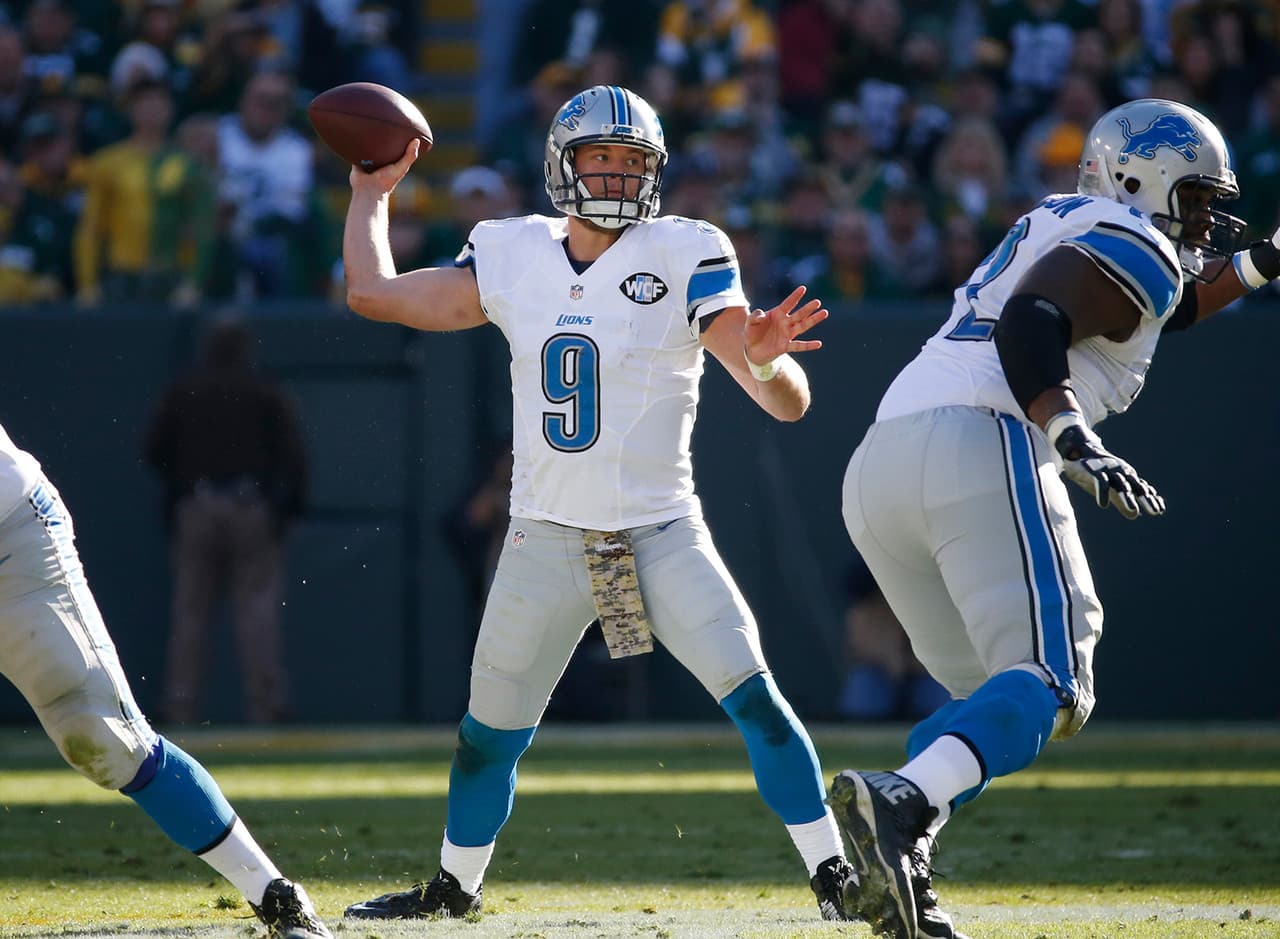 28. Matthew Stafford, QB, Detroit Lions.- 15.78 puntos.