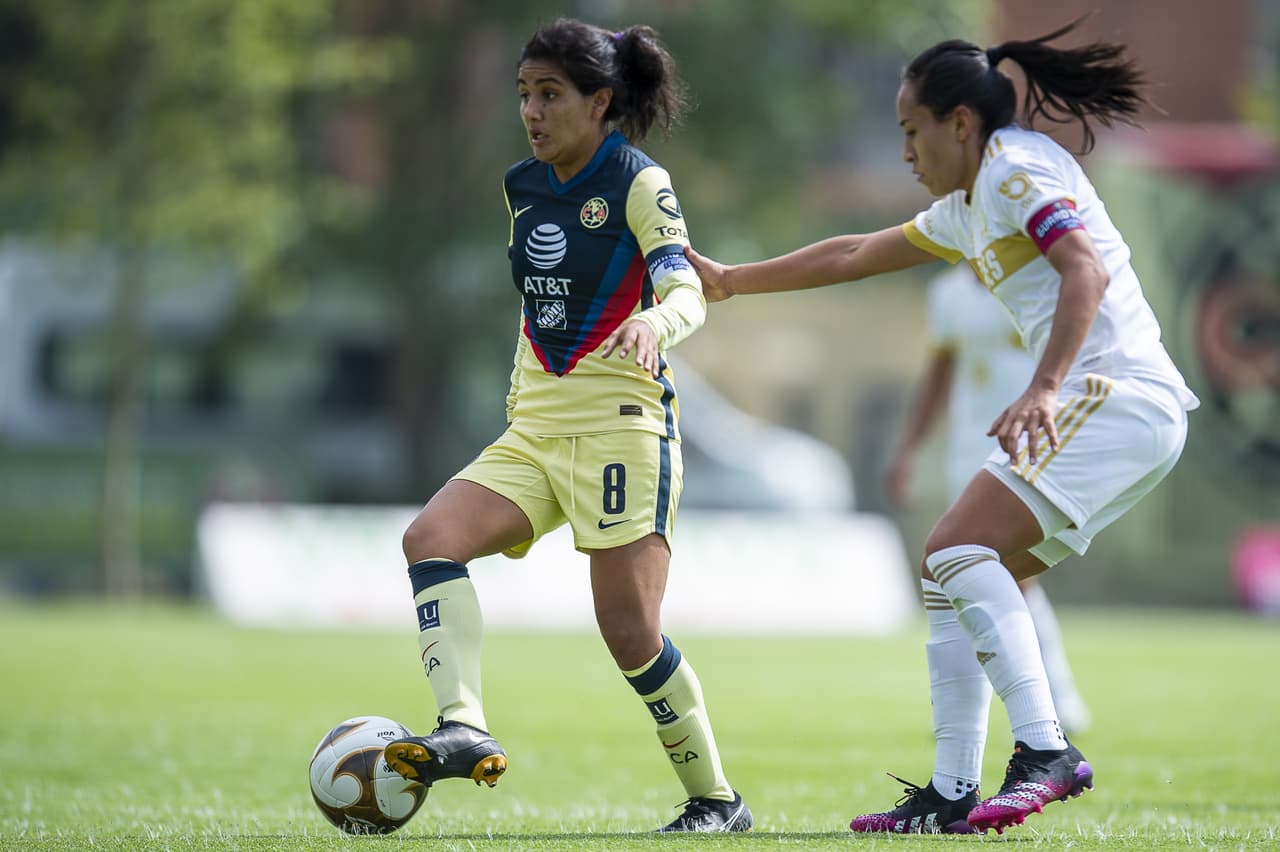 La jugadoras del América no pueden meter ni las manos y las regias se encargan de golear 0-4 al conjunto capitalino.