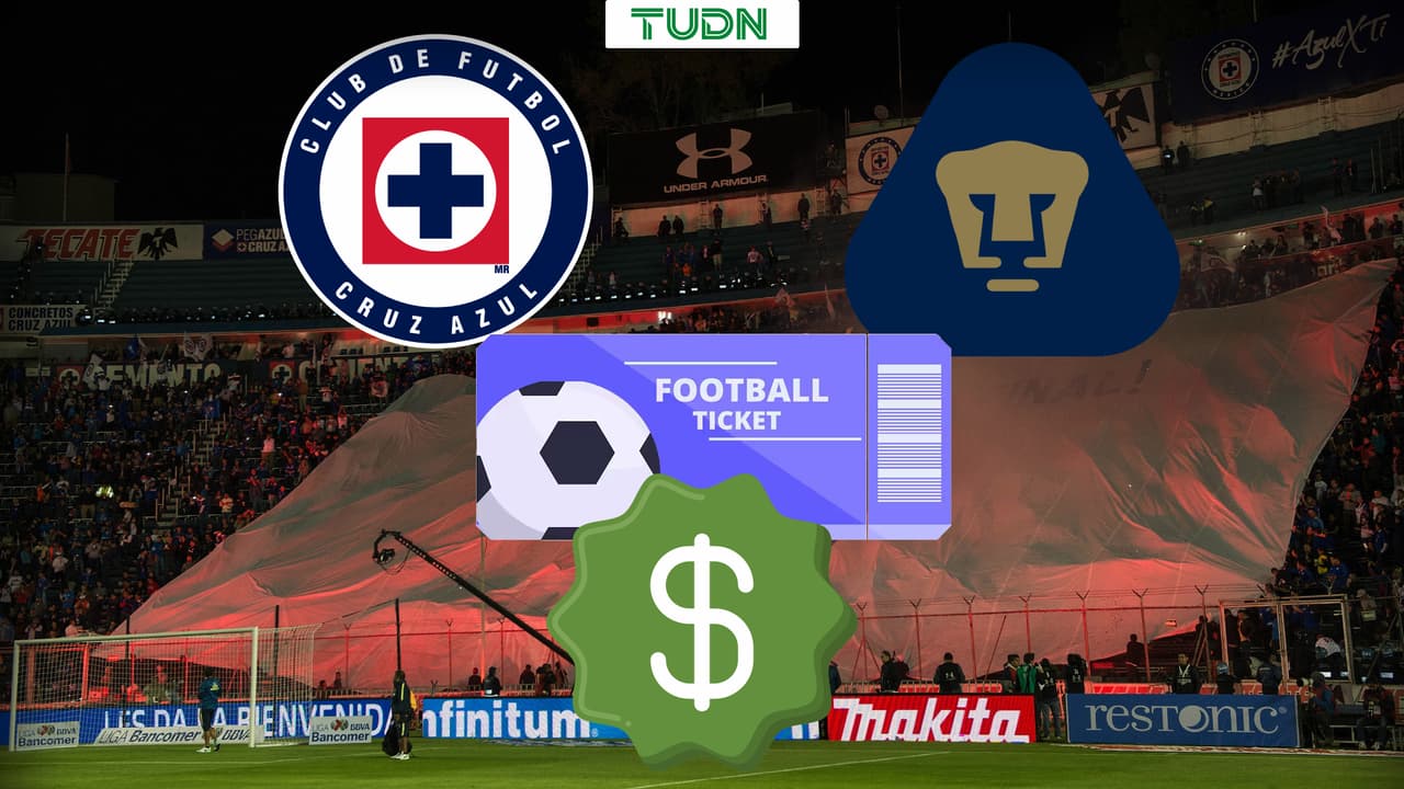 ¿Cuánto cuestan los boletos del partido Cruz Azul vs. Pumas de la Final?