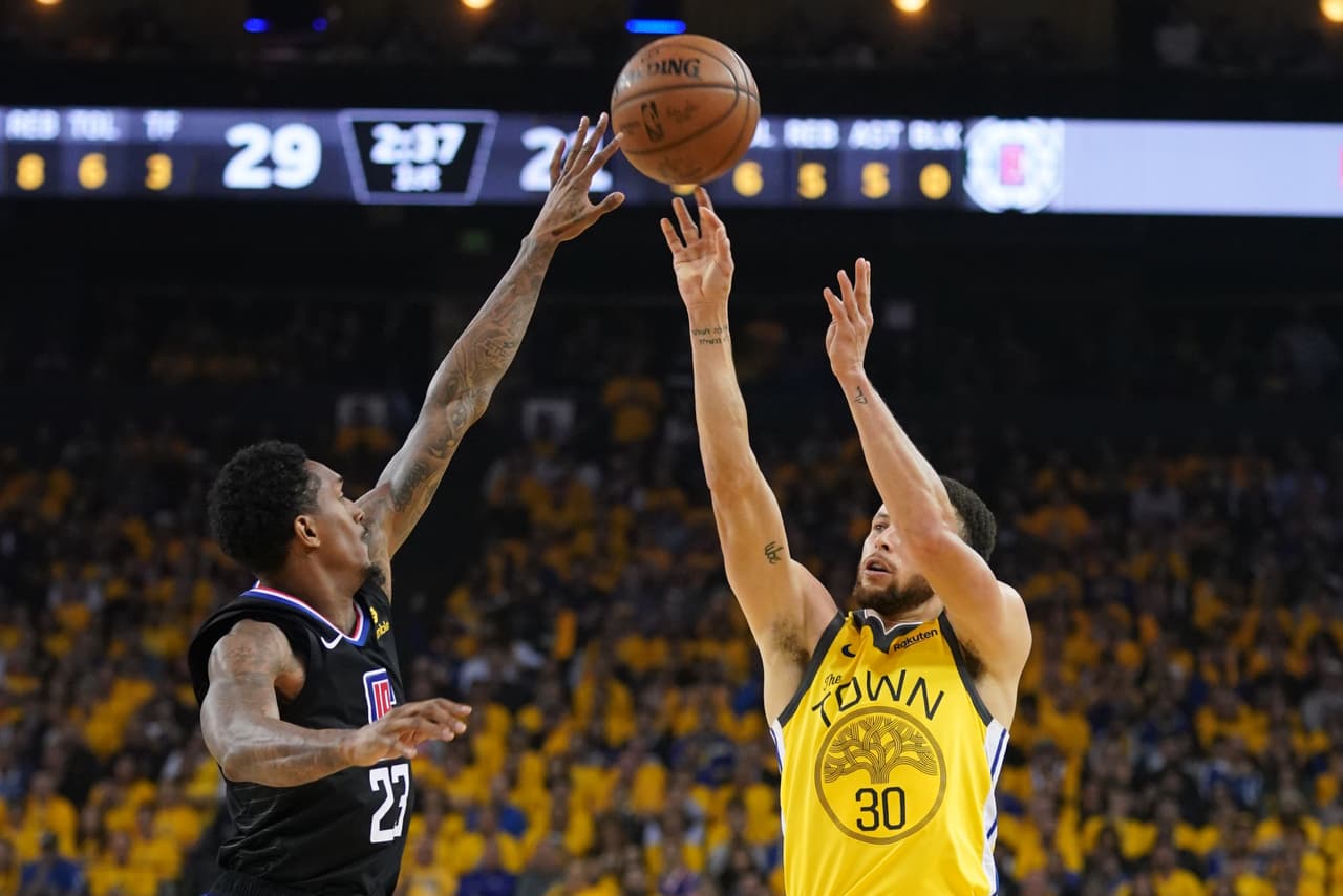 Las mejores imágenes del Juego 2 de la serie de Playoffs de primera ronda de la Conferencia del Oeste entre los Warriors y los Clippers con una remontada histórica de 31 puntos del equipo de LA.