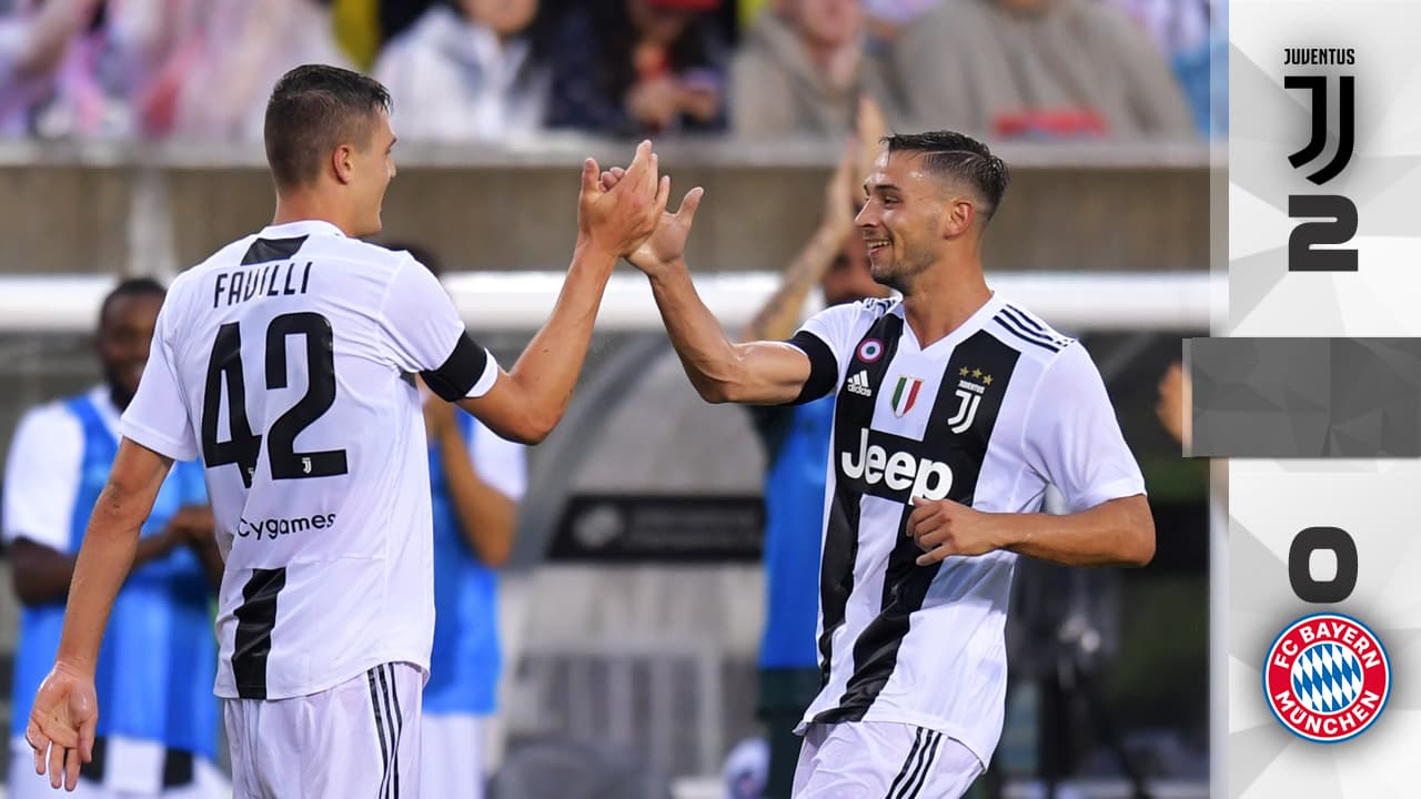 Favilli lideró triunfo de la Juventus sobre Bayern Múnich