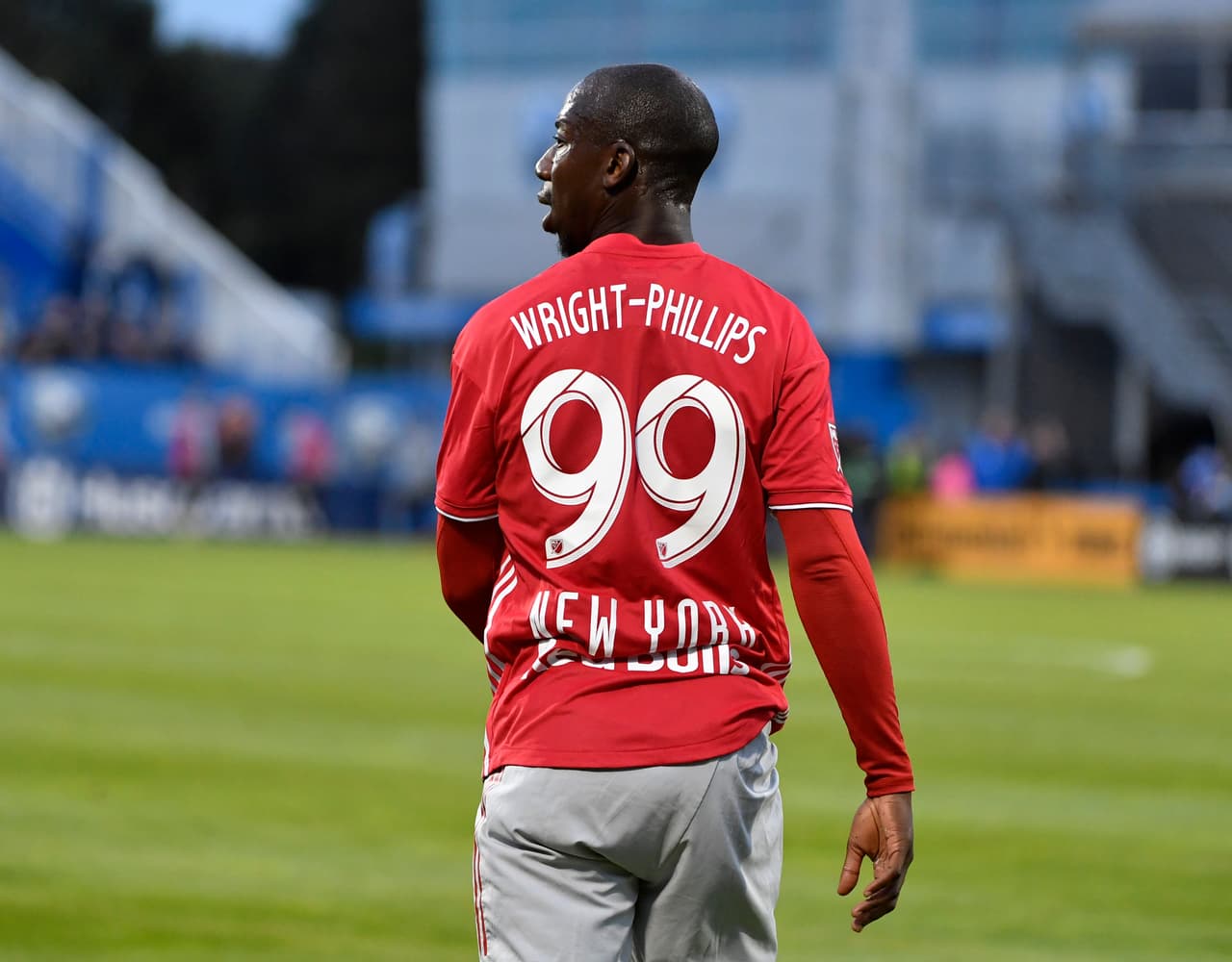 Bradley Wright-Phillips, leyenda goleadora en MLS con la camiseta de New York Red Bulls.