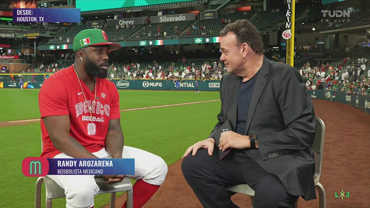 Así vive Randy Arozarena la rivalidad entre México y Estados Unidos en el Clásico Mundial
