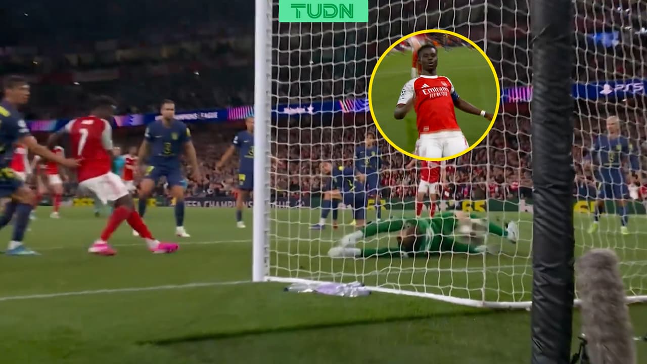 Así fue el gol Bukayo Saka vs. Atleti para clasificar al Arsenal a la Final de Champions