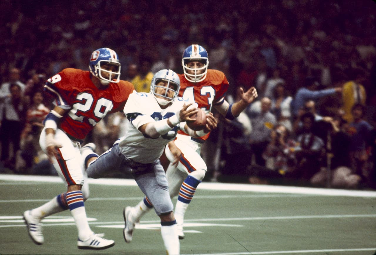 SUPER BOWL XII. El debut en el súper domingo. Perdieron 27 - 10 con los Dallas Cowboys.