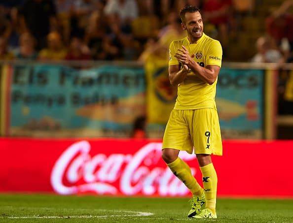 Roberto Soldado marcó su primer gol con el Villarreal en el Madrigal.