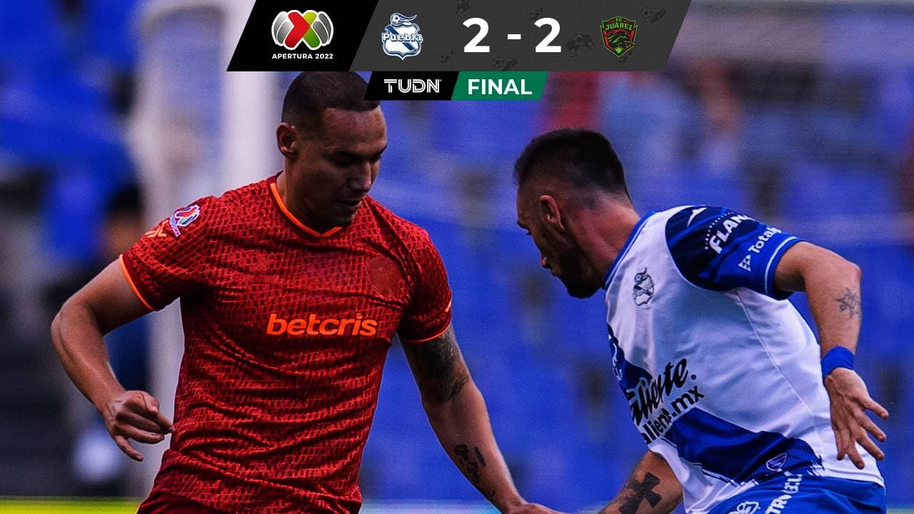 Puebla suma su octavo empate del apertura 2022