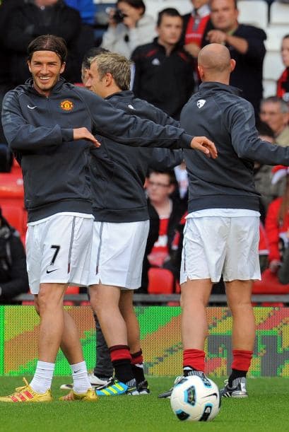 El Manchester UNited hizo una pausa en su preparación para la Final de la Champions League.