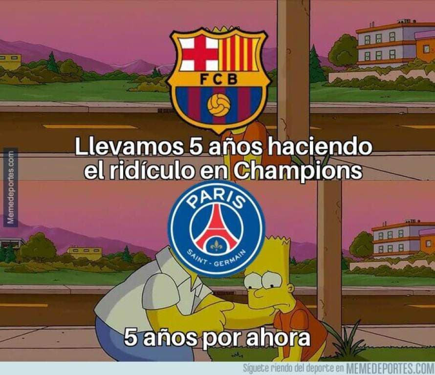 Los memes no perdonan al Barcelona tras ser apaleados por el PSG | Las reacciones en redes le echan ‘limón a la herida’ y tunden a los culés luego de su actuación en Octavos de la Champions.