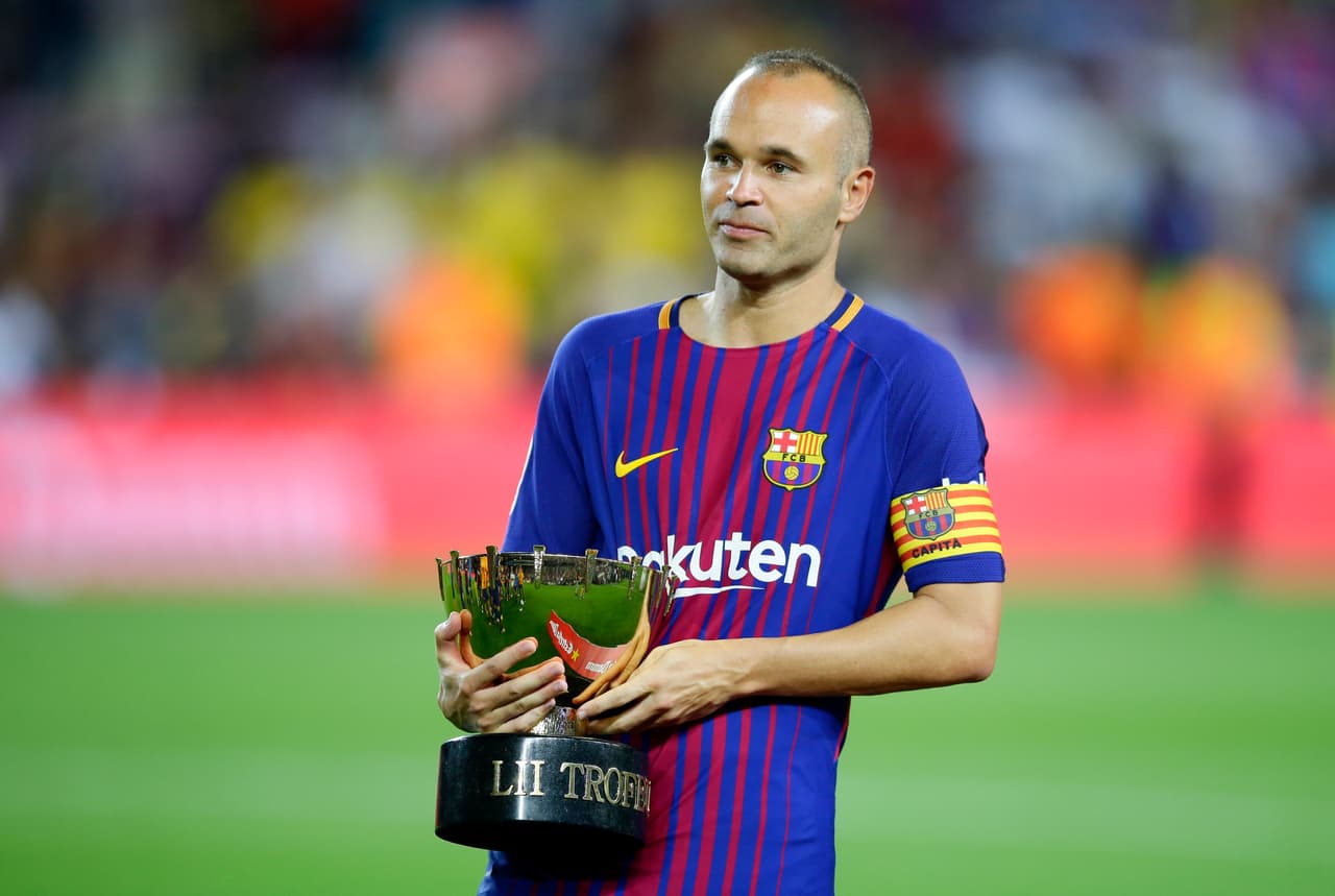 Andrés Iniesta (España), de FC Barcelona.