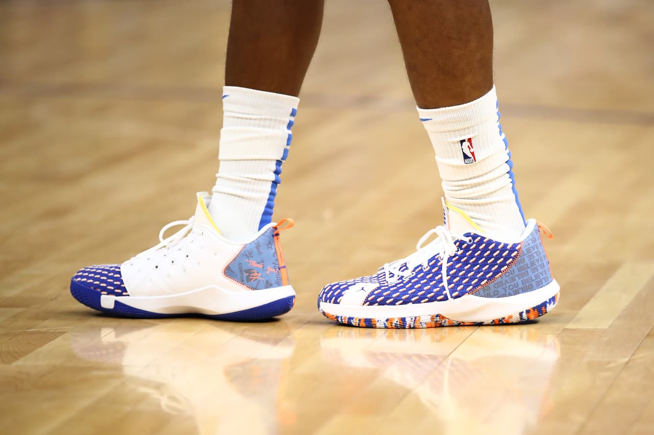 Los Nike de Chris Paul #3 de Oklahoma City Thunder.