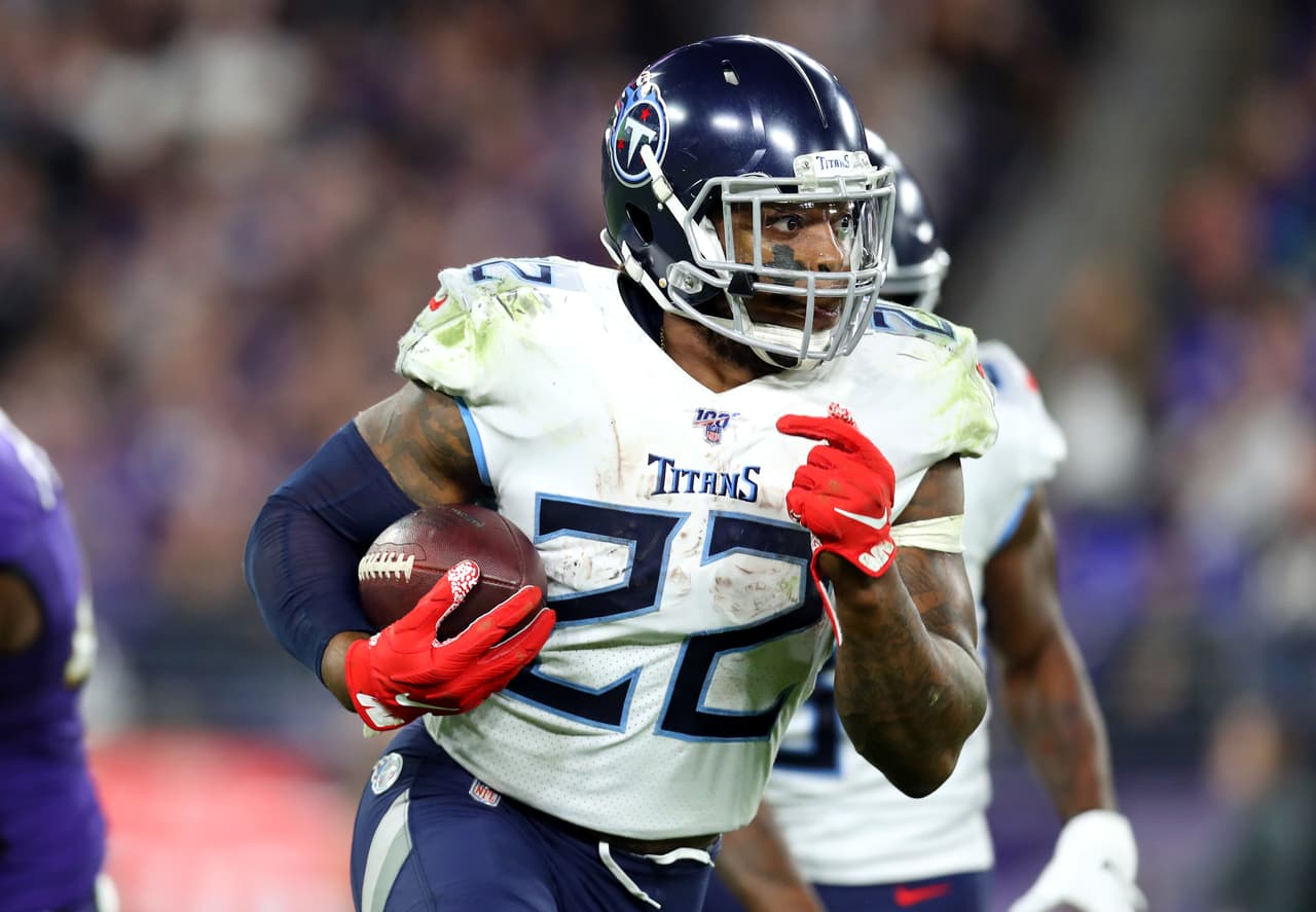 <b>Derrick Henry | RB | Tennessee Titans |</b> El corredor Henry fue etiquetado por los Tennessee Titans.