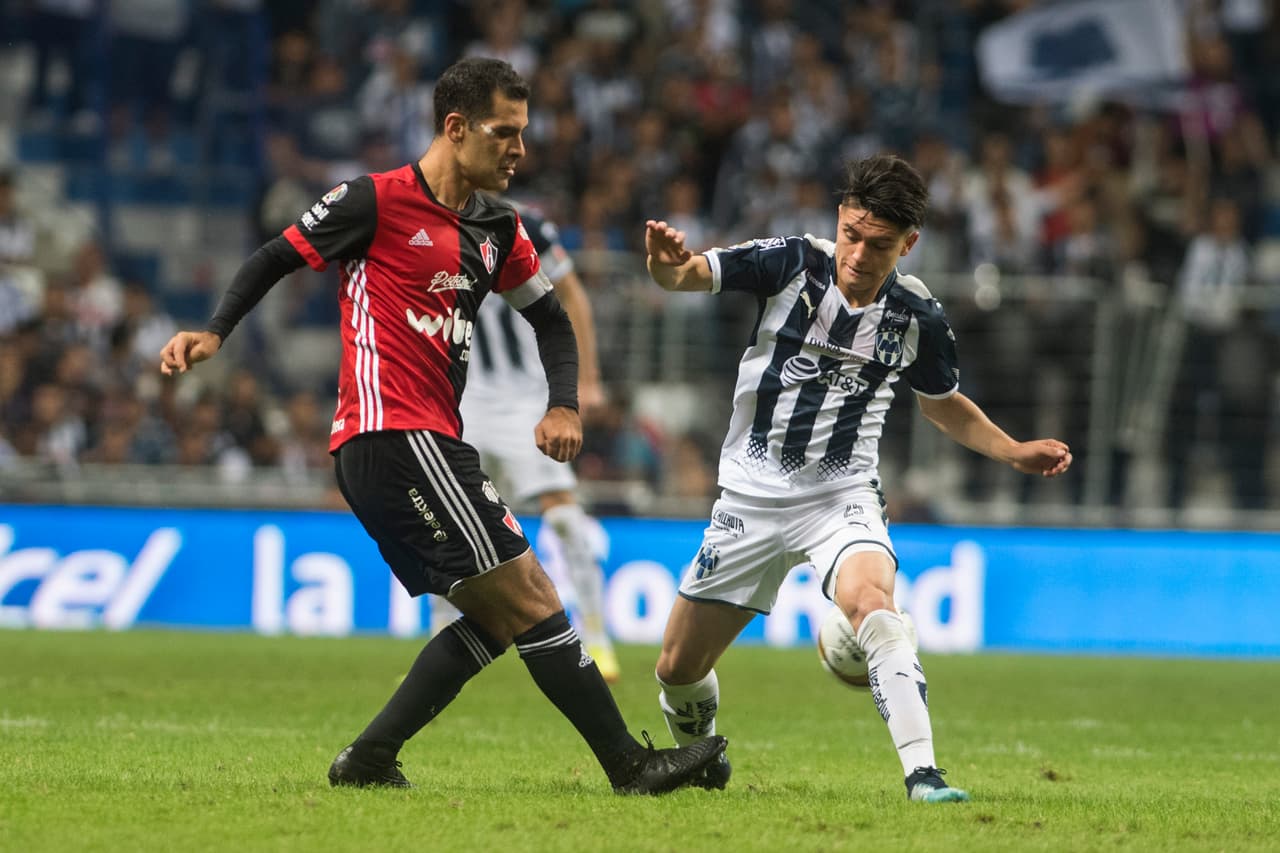 La segunda mitad ya no tuvo el vértigo de la primera y Rayados bajó el ritmo considerablemente.