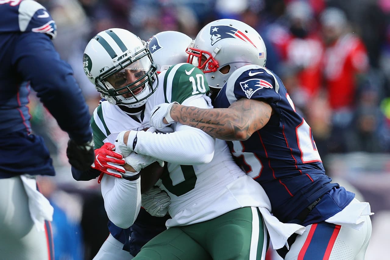 Jermaine Kearse aportó 59 yardas por aire producto de 5 pases recibidos. Los Jets se despiden de una frustrante temporada en la que sólo consiguieron 5 victorias por 11 derrotas.