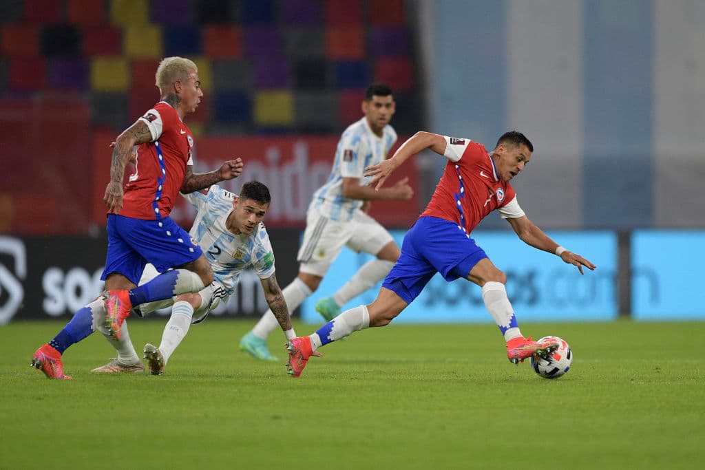 Lionel Messi y Alexis Sánchez fueron los encargados de anotar en el empate 1-1 entre Argentina y Chile.