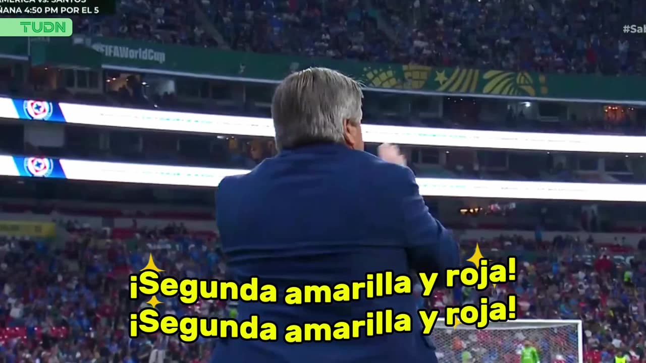 ¡Tarjeta roja para Atlante! Doble amarilla y a las regaderas