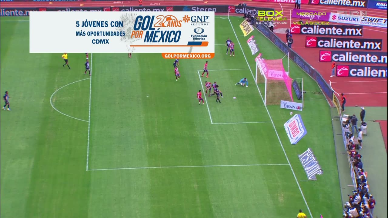 ¡Quién más, el Chino abre el marcador! Pumas se adelanta en el marcador