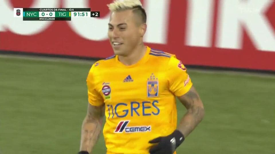 ¡GOOOL! Eduardo Vargas anota para Tigres