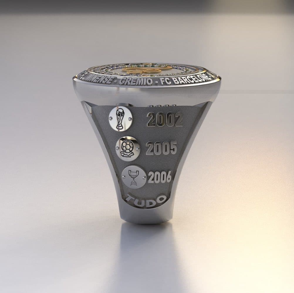 Los anillos personalizados de Neymar, Mbappé y Dinho | Estas son las tremendas joyas personalizadas dignas de la realiza del futbol mundial.