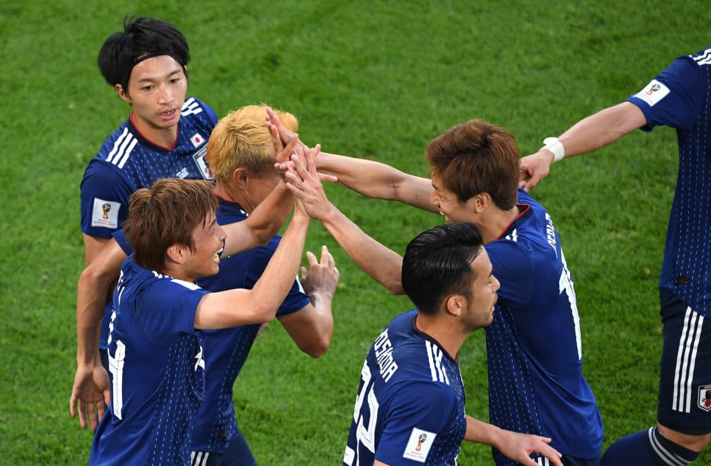 Japón recuperó la calma con esa igualdad con el que se cerró el primer tiempo.