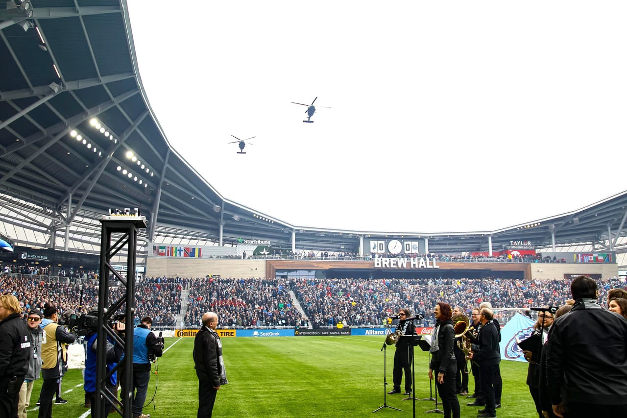 Pese a su absoluta modernidad el Allianz Field tiene cierto aire clásico.