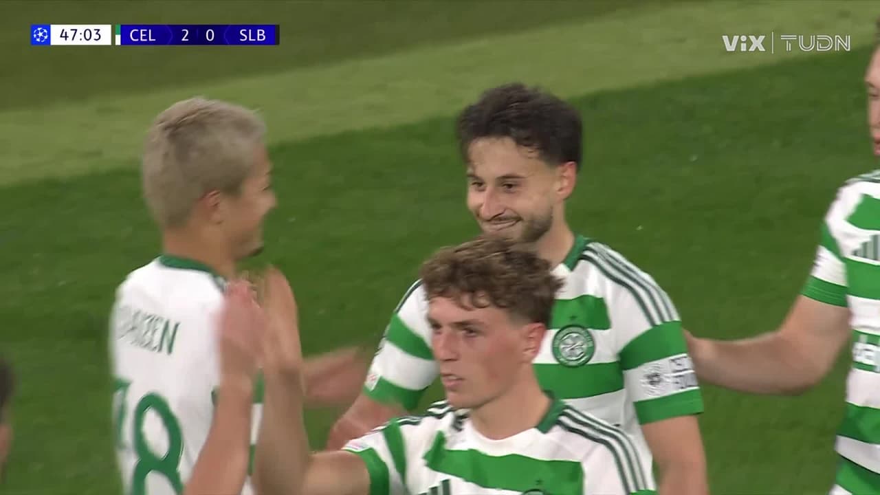¡Kyogo Furuhashi pone el segundo para el Celtic!